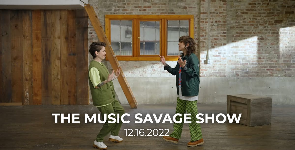 The Music Savage Show | 12.16.2022
